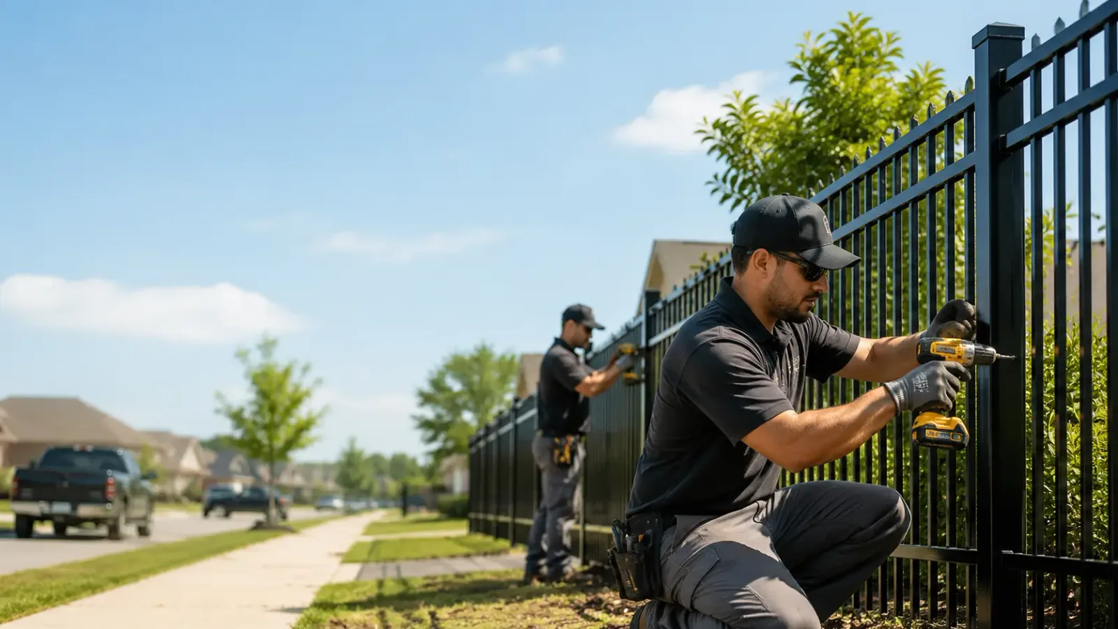 Metal Fence Installation in Swink, OK